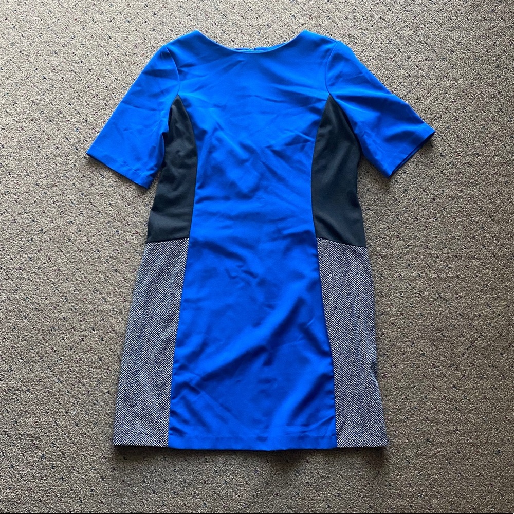 Casual Blue Midi Dress